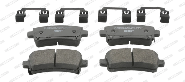 Brake Pad Set, disc brake PREMIER ECO FRICTION FDB4209