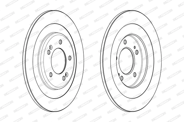 Brake Disc PREMIER DDF2201C
