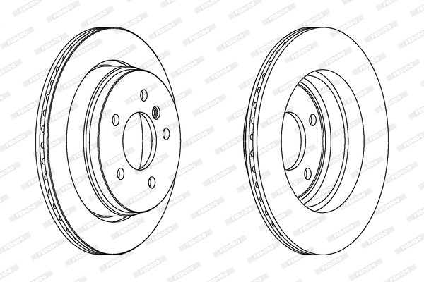 Brake Disc PREMIER DDF1581