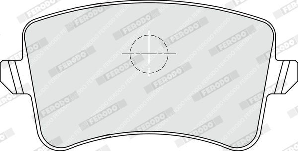 Brake Pad Set, disc brake FUSE+ Technology FDB4050