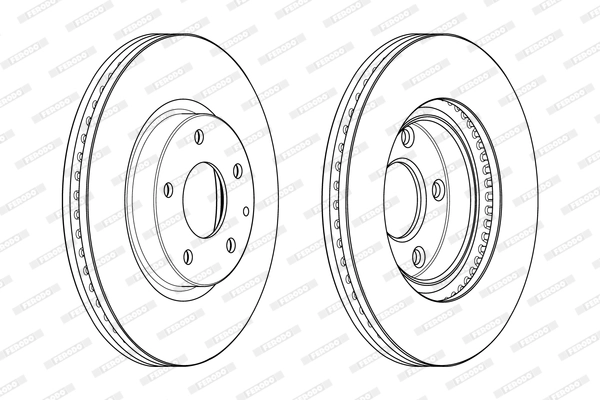 Brake Disc PREMIER DDF2463C