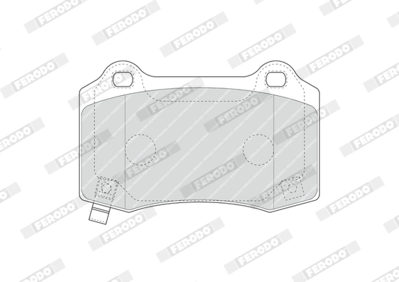 Brake Pad Set, disc brake PREMIER ECO FRICTION FDB4777