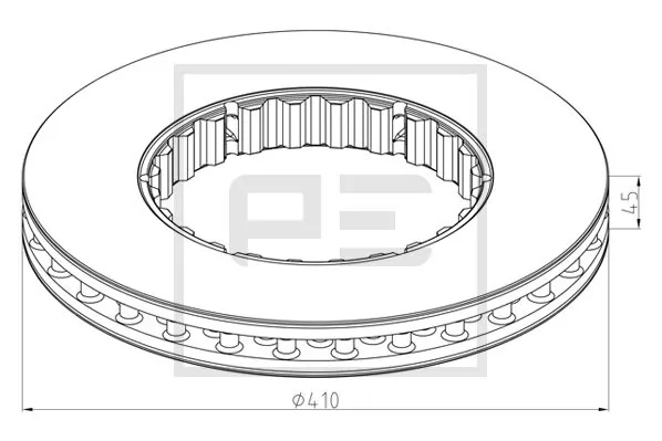 Brake Disc 146.223-10A