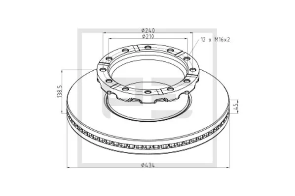 Brake Disc 026.682-00A