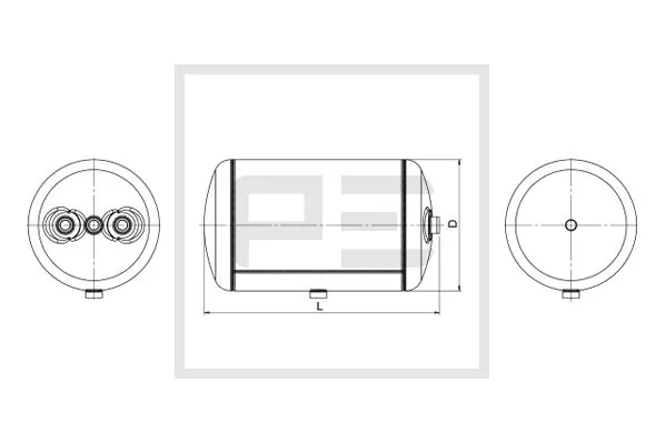 Air Tank, compressed-air system 016.377-80A