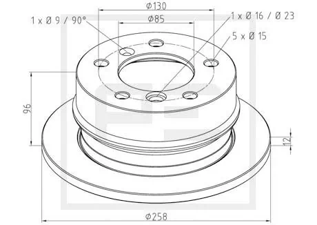 Brake Disc 016.290-00A
