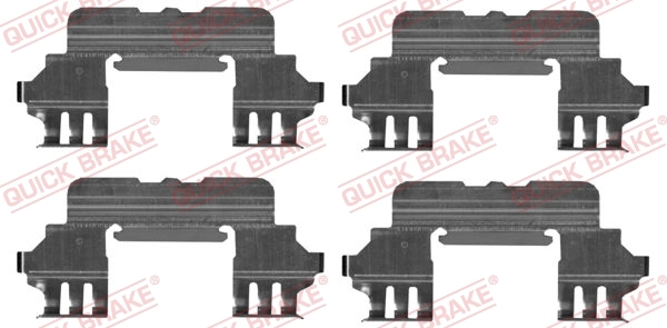 Accessory Kit, disc brake pad 109-1860