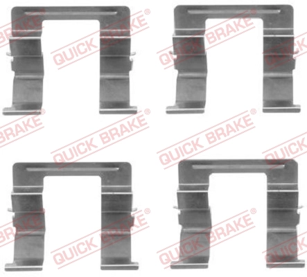 Accessory Kit, disc brake pad 109-1605