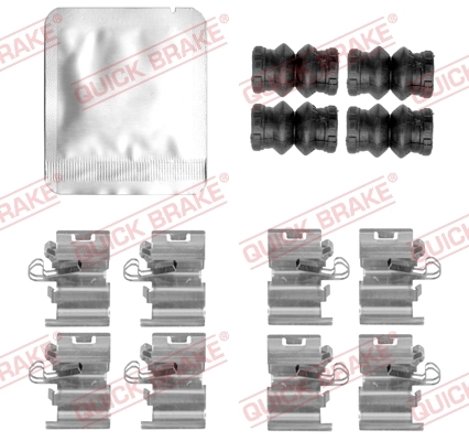 Accessory Kit, disc brake pad 109-0168