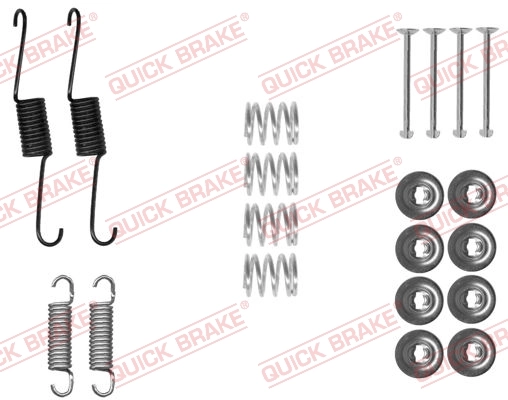 Accessory Kit, brake shoes 105-0031