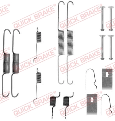 Accessory Kit, brake shoes 105-0811