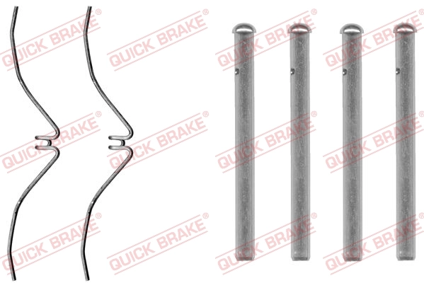 Accessory Kit, disc brake pad 109-1061