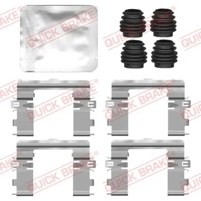 Accessory Kit, disc brake pad 109-0196