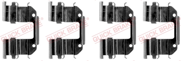 Accessory Kit, disc brake pad 109-1285