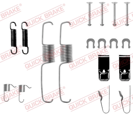 Accessory Kit, brake shoes 105-0534