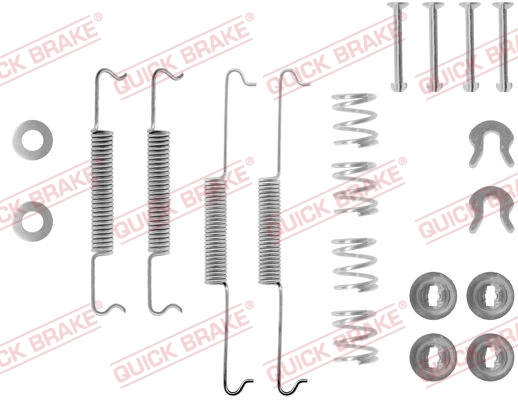 Accessory Kit, brake shoes 105-0522