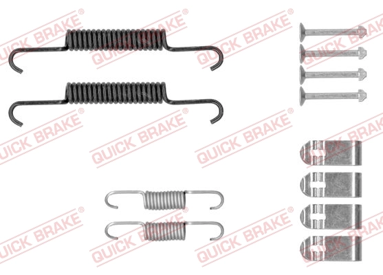 Accessory Kit, parking brake shoes 105-0881