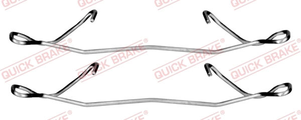 Accessory Kit, disc brake pad 109-1180