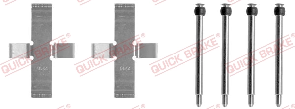 Accessory Kit, disc brake pad 109-1040