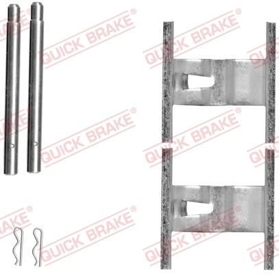 Accessory Kit, disc brake pad 109-1660