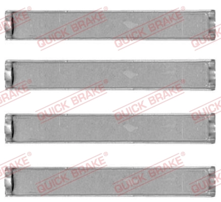 Accessory Kit, disc brake pad 109-1284