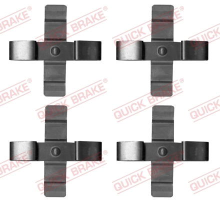 Accessory Kit, disc brake pad 109-1899