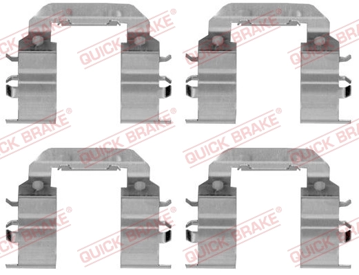 Accessory Kit, disc brake pad 109-1782