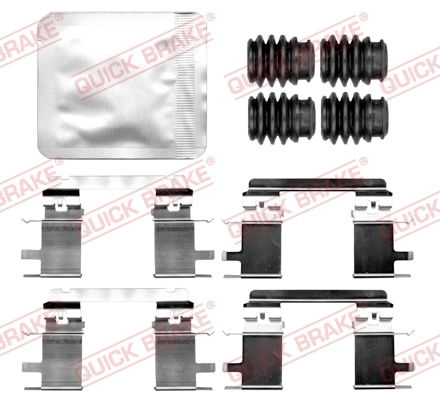 Accessory Kit, disc brake pad 109-0215