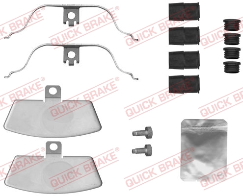 Accessory Kit, disc brake pad 109-1880