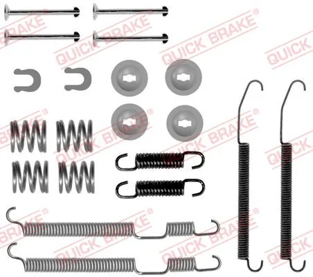 Accessory Kit, brake shoes 105-0075