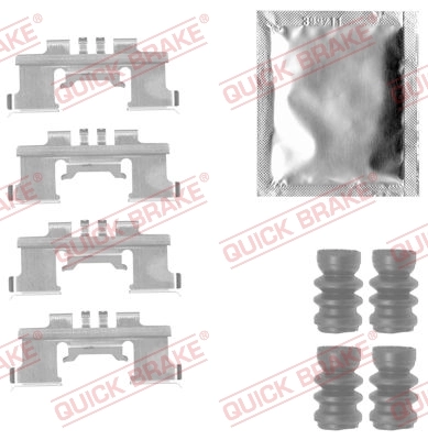 Accessory Kit, disc brake pad 109-1812