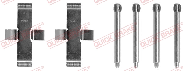 Accessory Kit, disc brake pad 109-1037