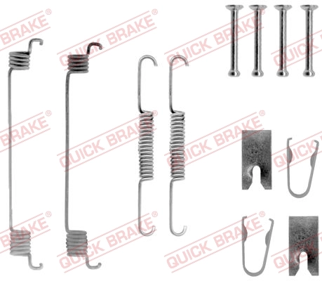 Accessory Kit, brake shoes 105-0789