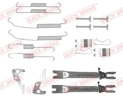 Accessory Kit, brake shoes 105-0882S