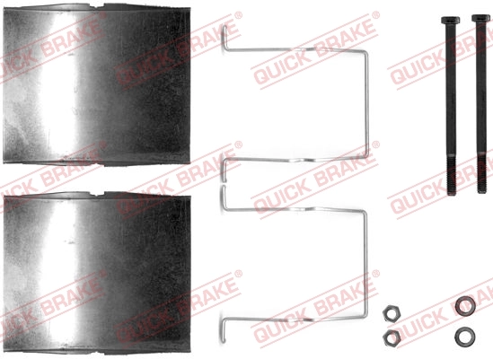 Accessory Kit, disc brake pad 109-1623
