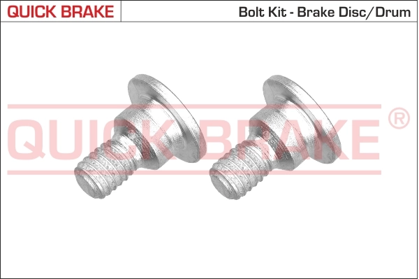 Screw Set, brake disc 11660K