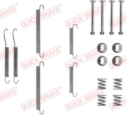 Accessory Kit, parking brake shoes 105-0713