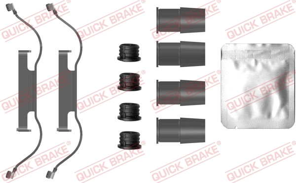Accessory Kit, disc brake pad 109-0088