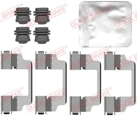 Accessory Kit, disc brake pad 109-0150
