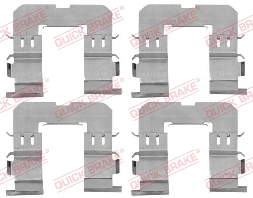 Accessory Kit, disc brake pad 109-1816