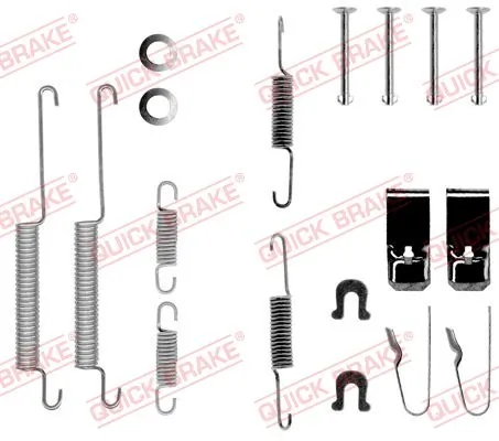 Accessory Kit, brake shoes 105-0654