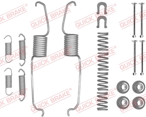 Accessory Kit, brake shoes 105-0853