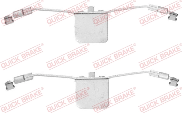 Accessory Kit, disc brake pad 109-1641