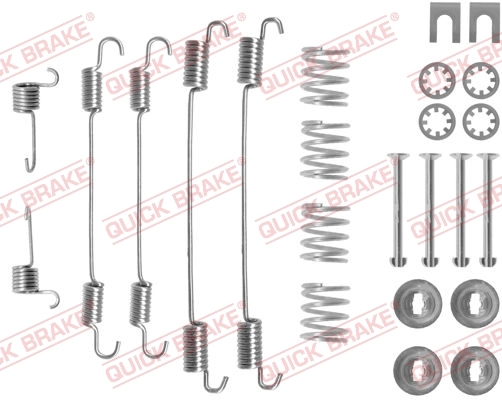 Accessory Kit, brake shoes 105-0747