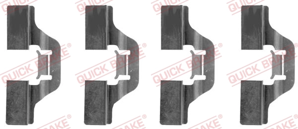 Accessory Kit, disc brake pad 109-1211