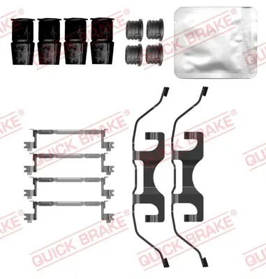 Accessory Kit, disc brake pad 109-0208