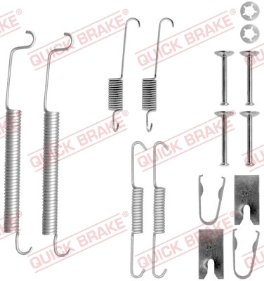 Accessory Kit, brake shoes 105-0807