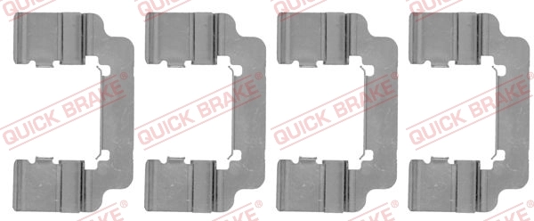 Accessory Kit, disc brake pad 109-1777