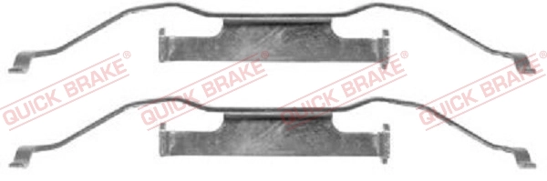 Accessory Kit, disc brake pad 109-1148
