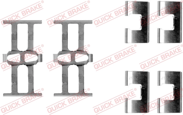 Accessory Kit, disc brake pad 109-1118